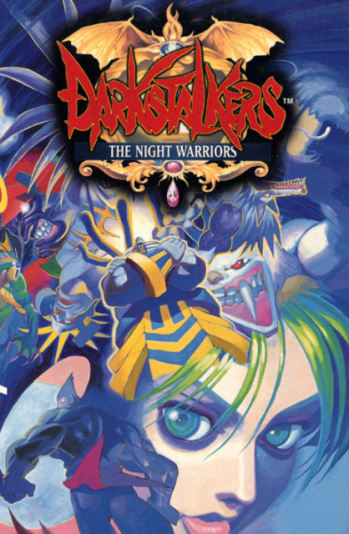 Darkstalkers Night Warriors Flyer